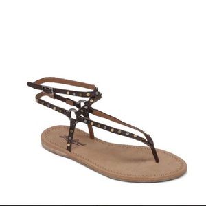 Lucky Brand Ankle wrap Boho Summer Sandal